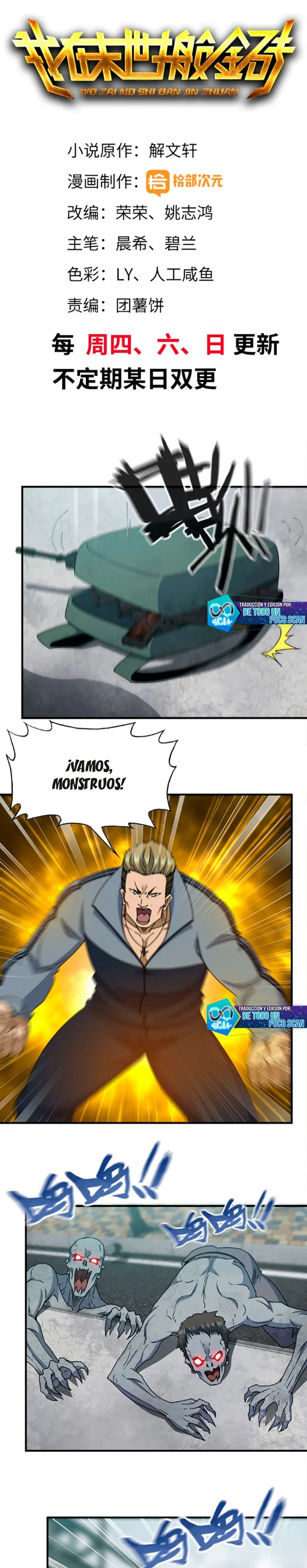 I Am Carrying Gold From The Post-Apocalyptic World Capítulo 186 - Página 2