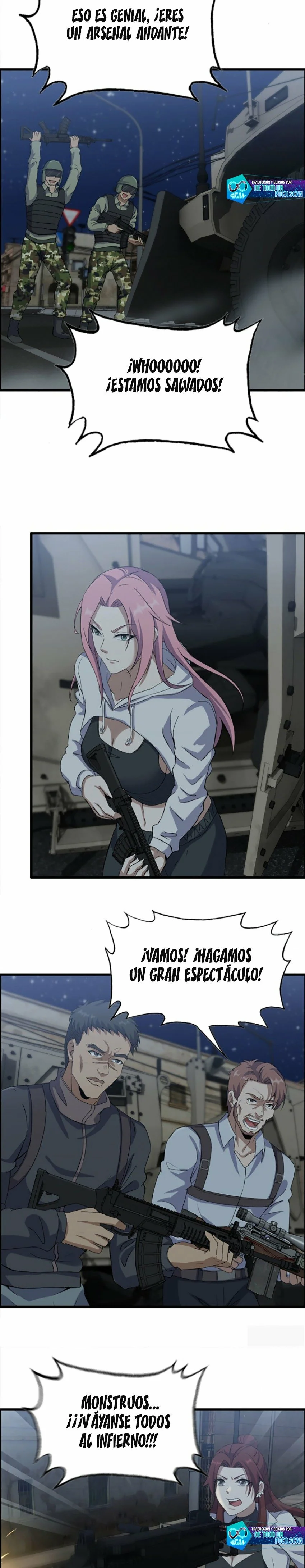 I Am Carrying Gold From The Post-Apocalyptic World Capítulo 206 - Página 3