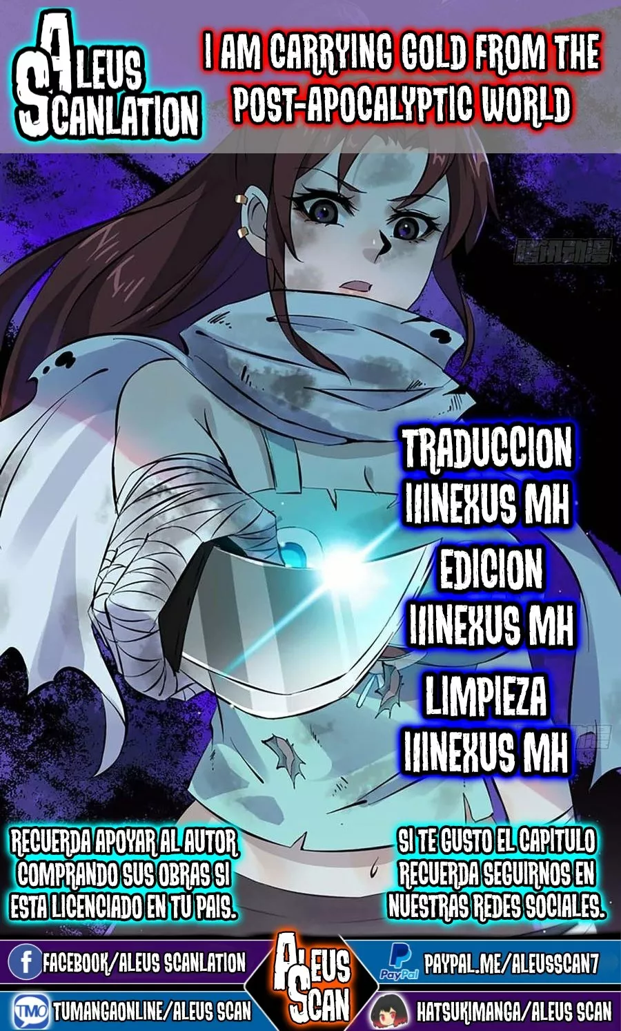 I Am Carrying Gold From The Post-Apocalyptic World Capítulo 32 - Página 1