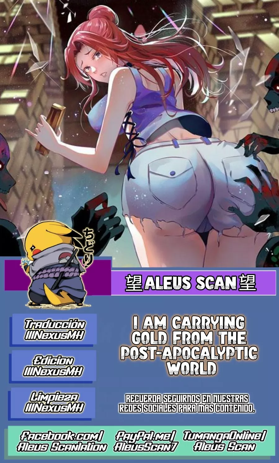I Am Carrying Gold From The Post-Apocalyptic World Capítulo 49 - Página 1