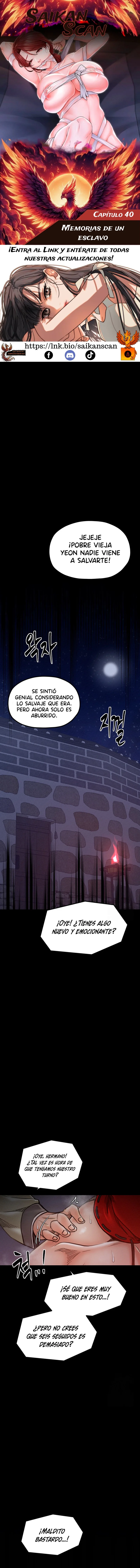 La historia de un esclavo Capítulo 40 - Página 1