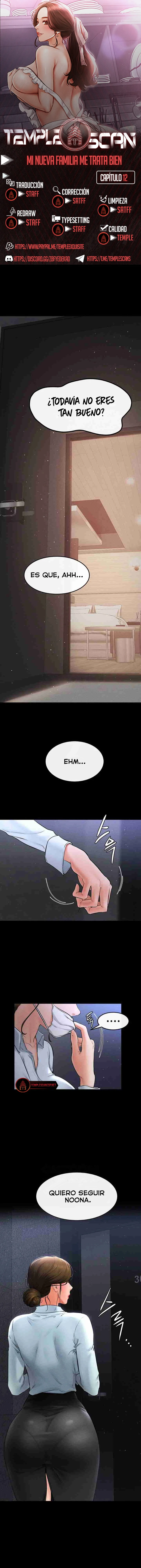 Mi nueva familia es muy amable. Capítulo 12 - Página 1