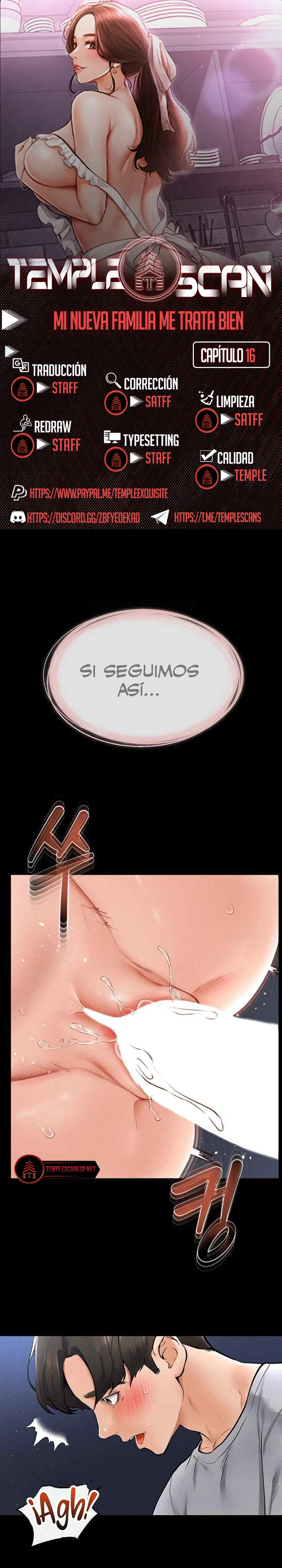 Mi nueva familia es muy amable. Capítulo 16 - Página 1