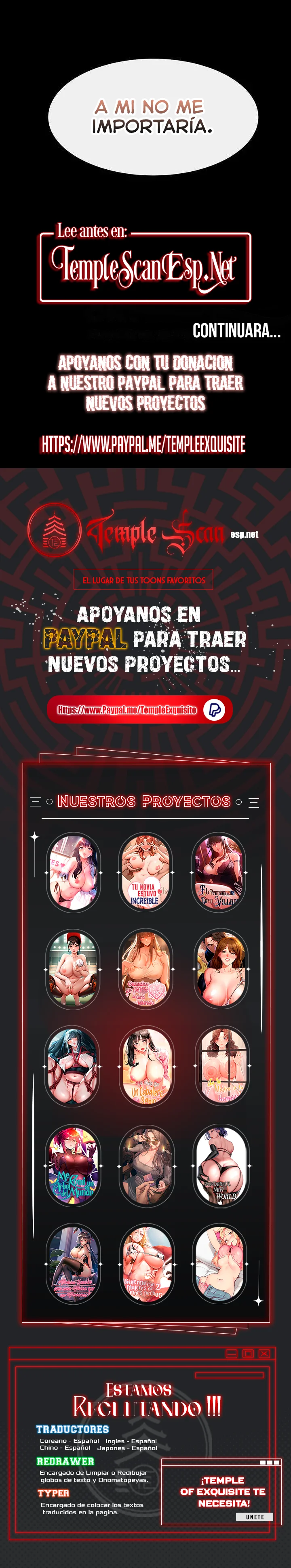 Mi nueva familia es muy amable. Capítulo 17 - Página 34