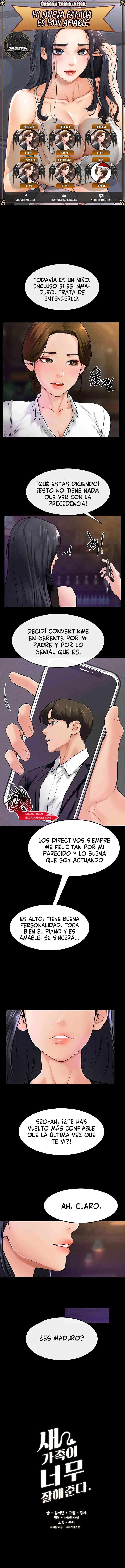 Mi nueva familia es muy amable. Capítulo 40 - Página 1