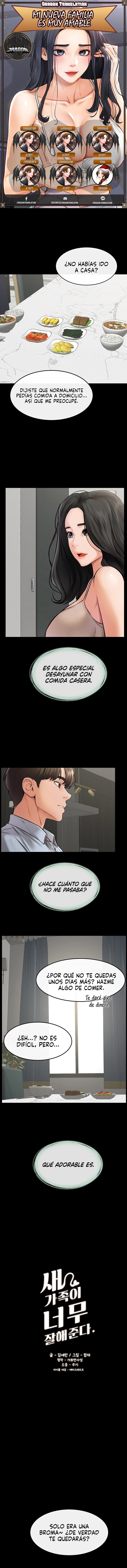 Mi nueva familia es muy amable. Capítulo 45 - Página 1