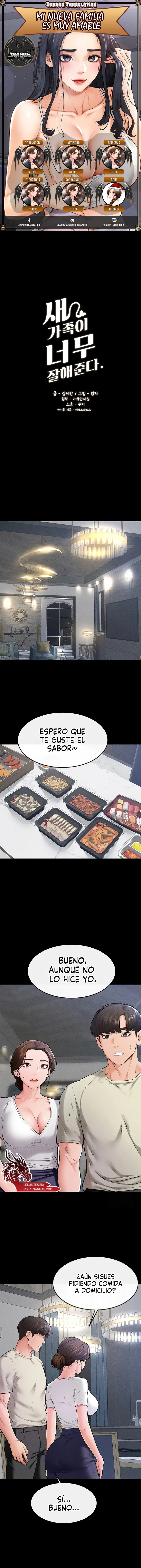 Mi nueva familia es muy amable. Capítulo 60 - Página 1