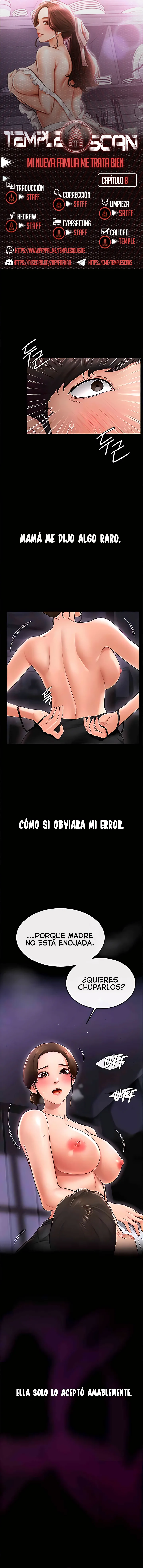 Mi nueva familia es muy amable. Capítulo 8 - Página 1