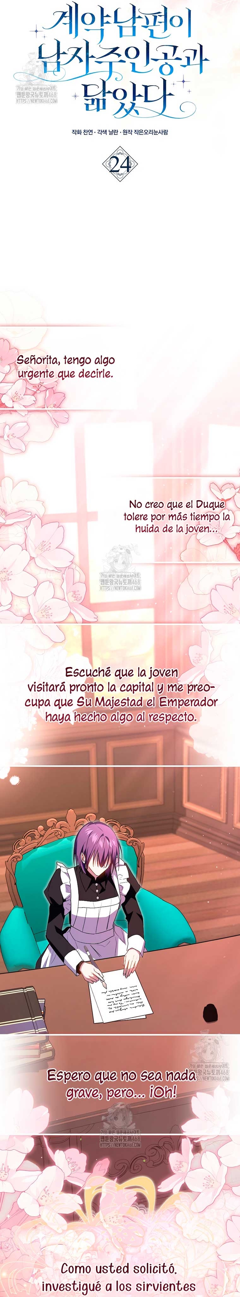 Mi esposo por contrato se parece al protagonista masculino Capítulo 24 - Página 9