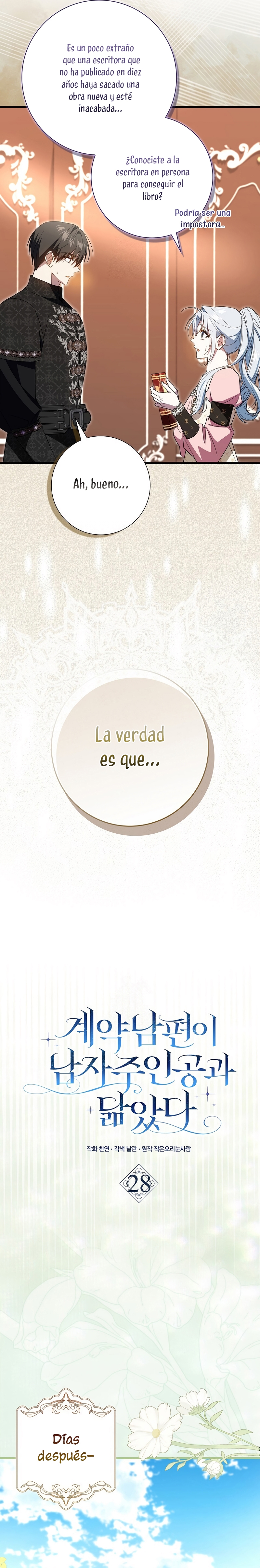 Mi esposo por contrato se parece al protagonista masculino Capítulo 28 - Página 8