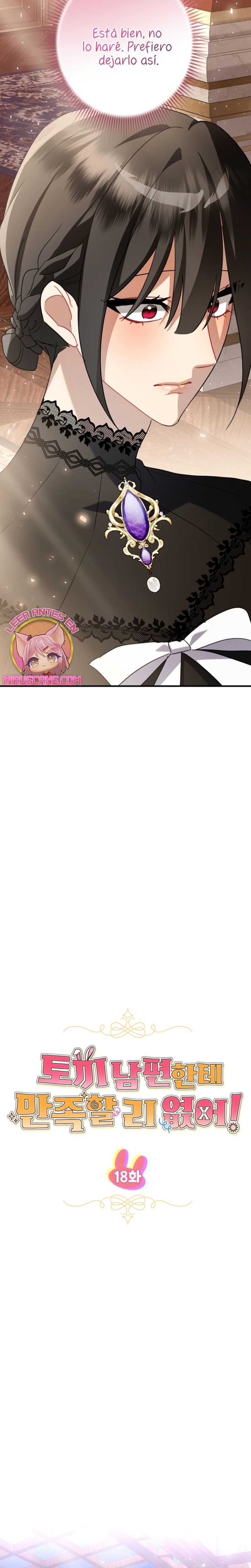 ¡No puedes conformarte con un esposo conejo! Capítulo 18 - Página 7