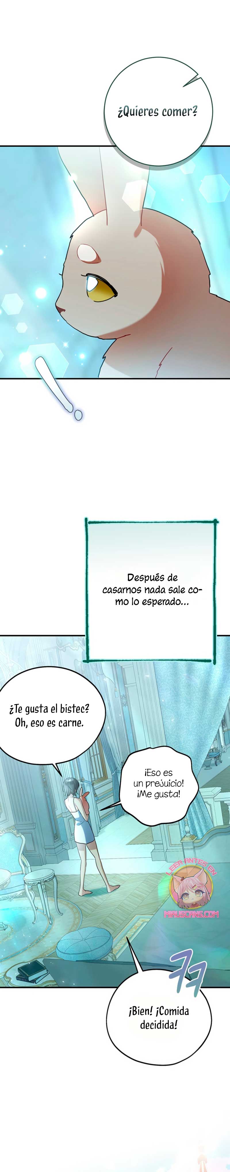 ¡No puedes conformarte con un esposo conejo! Capítulo 6 - Página 23