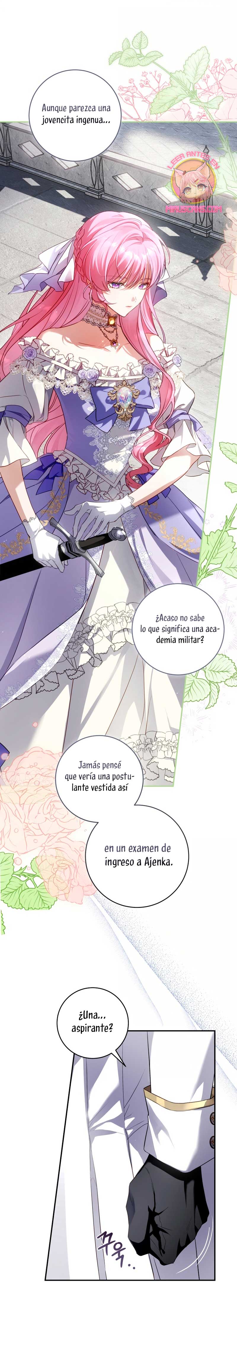 La flor que empuñó la espada Capítulo 1 - Página 12