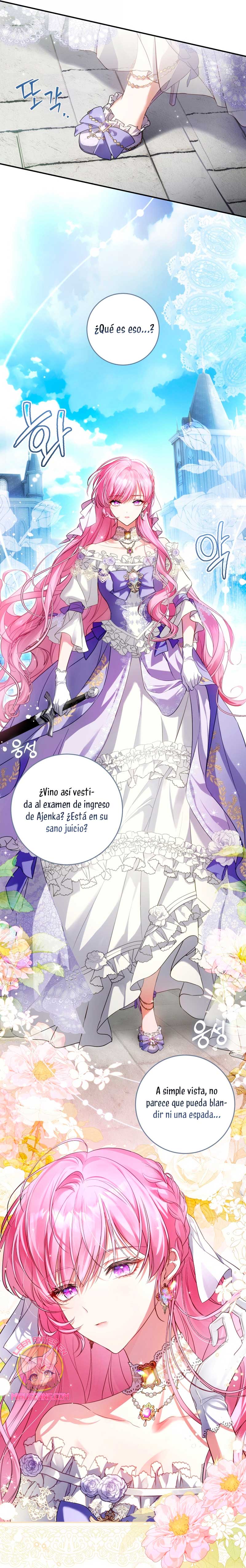 La flor que empuñó la espada Capítulo 1 - Página 8