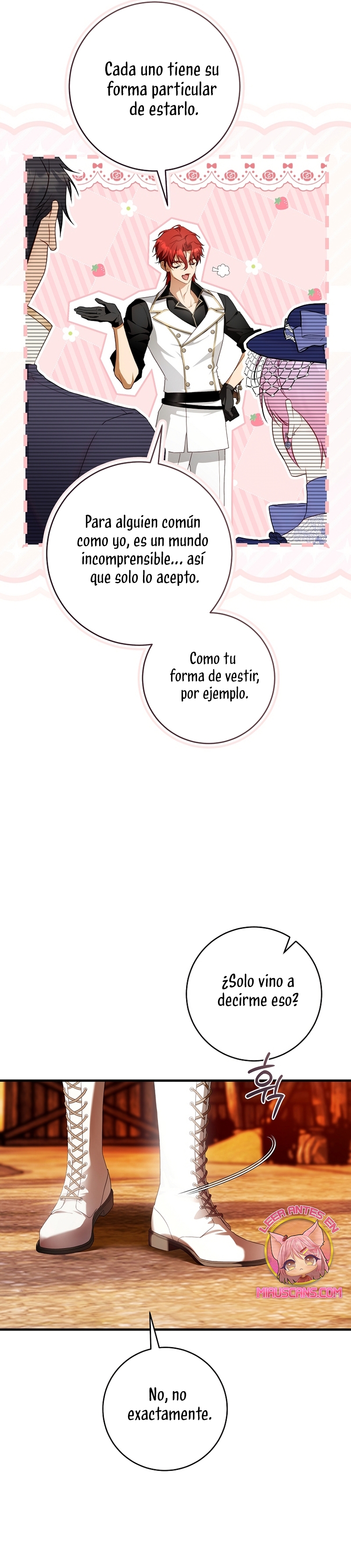 La flor que empuñó la espada Capítulo 17 - Página 34