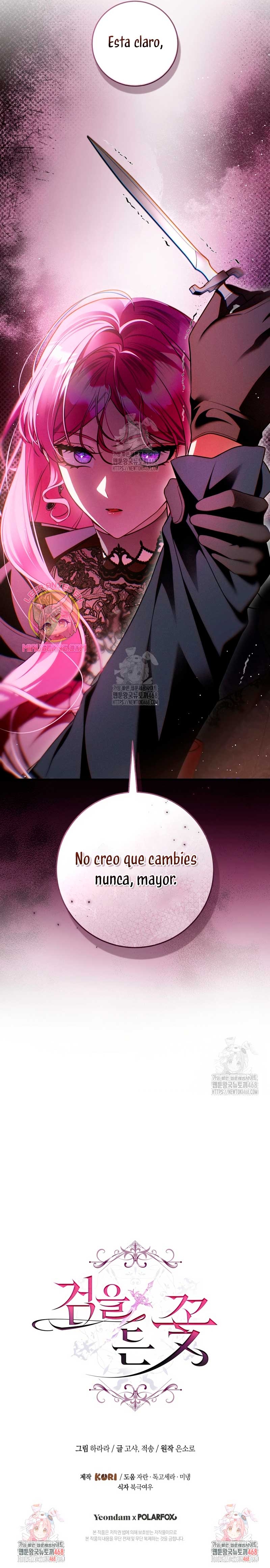 La flor que empuñó la espada Capítulo 21 - Página 37