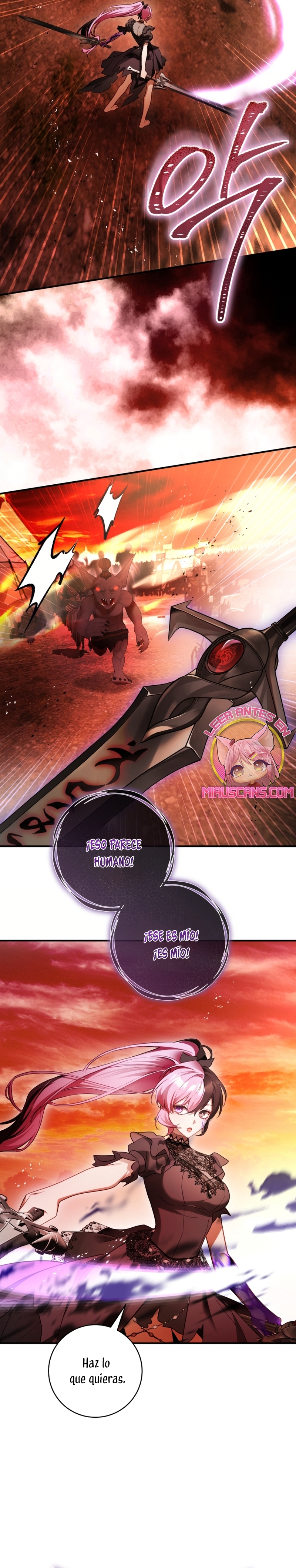 La flor que empuñó la espada Capítulo 25 - Página 13