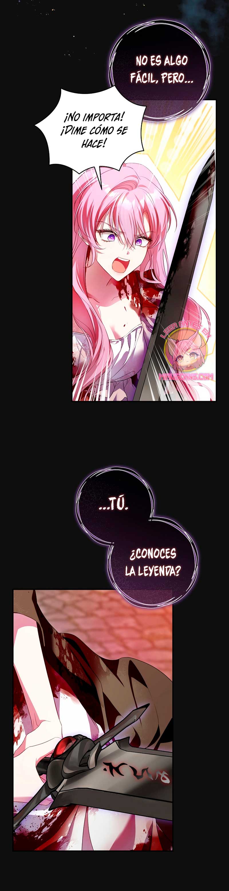 La flor que empuñó la espada Capítulo 3 - Página 22