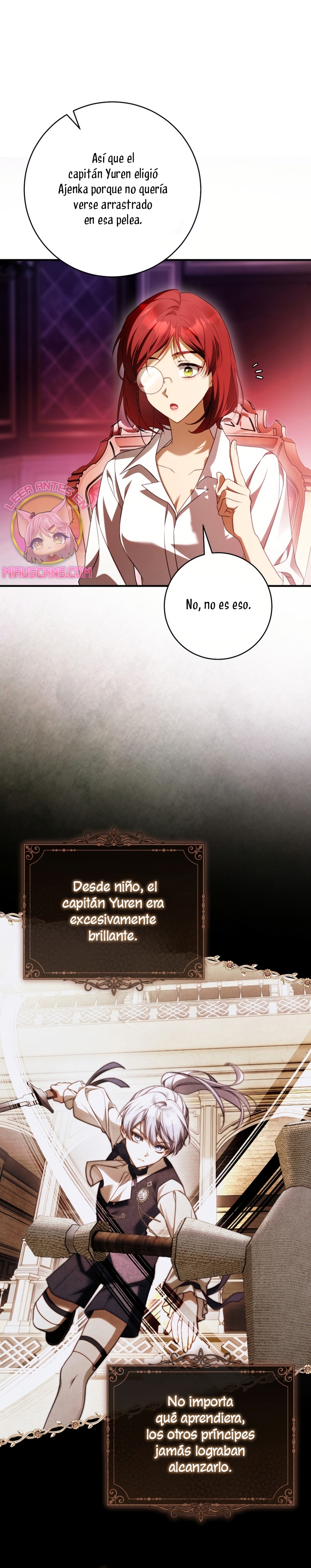 La flor que empuñó la espada Capítulo 32 - Página 9