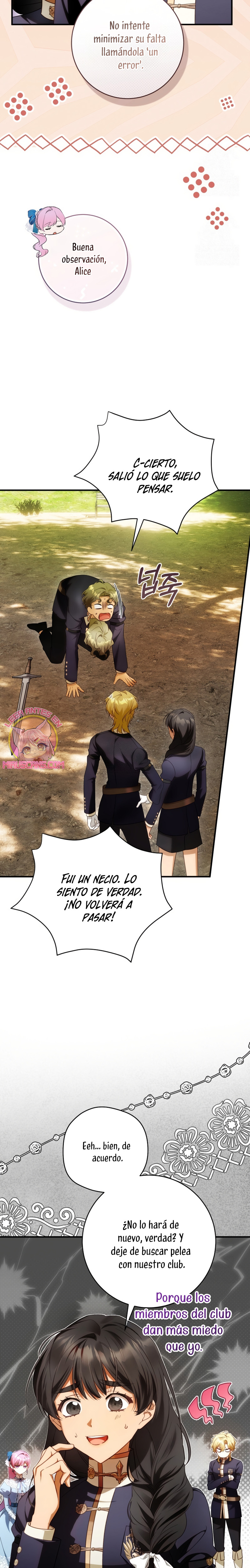 La flor que empuñó la espada Capítulo 36 - Página 19