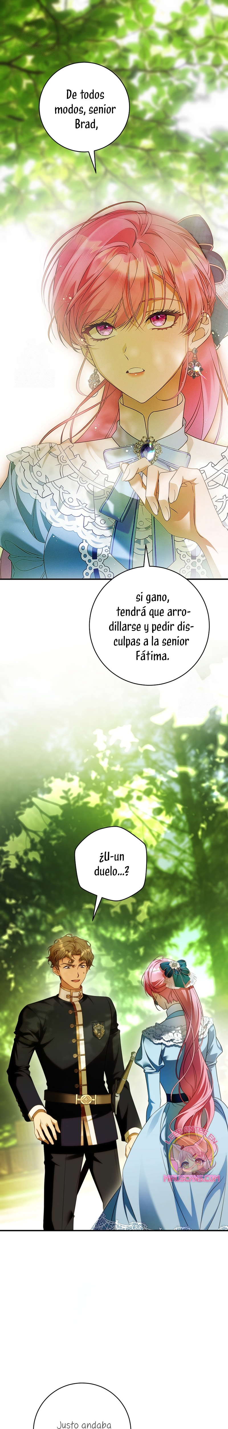 La flor que empuñó la espada Capítulo 36 - Página 3