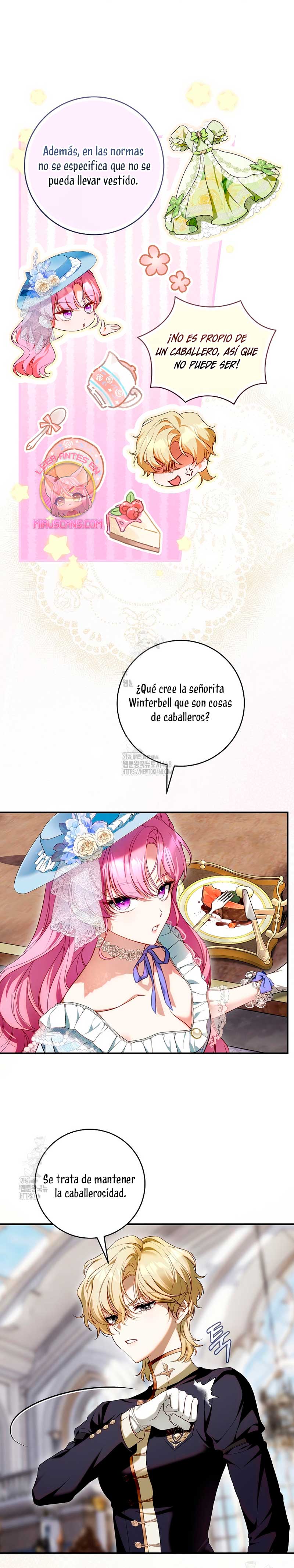 La flor que empuñó la espada Capítulo 6 - Página 17