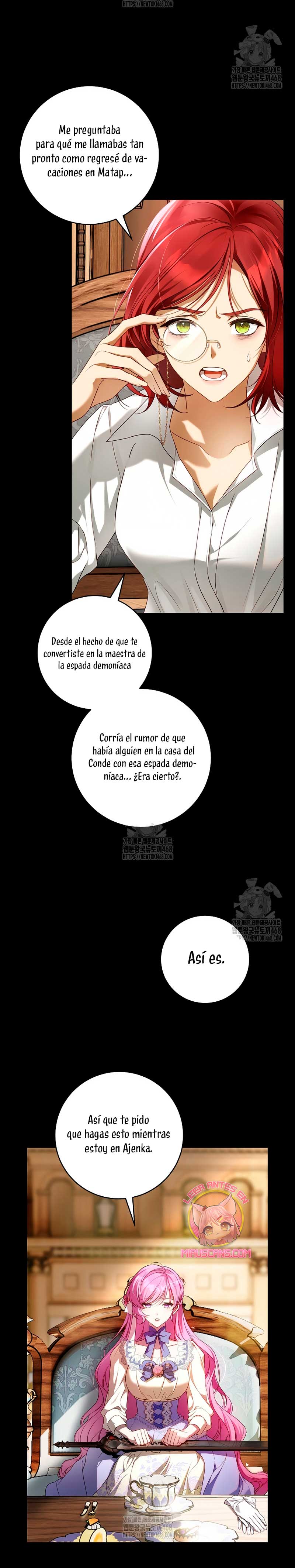 La flor que empuñó la espada Capítulo 6 - Página 6