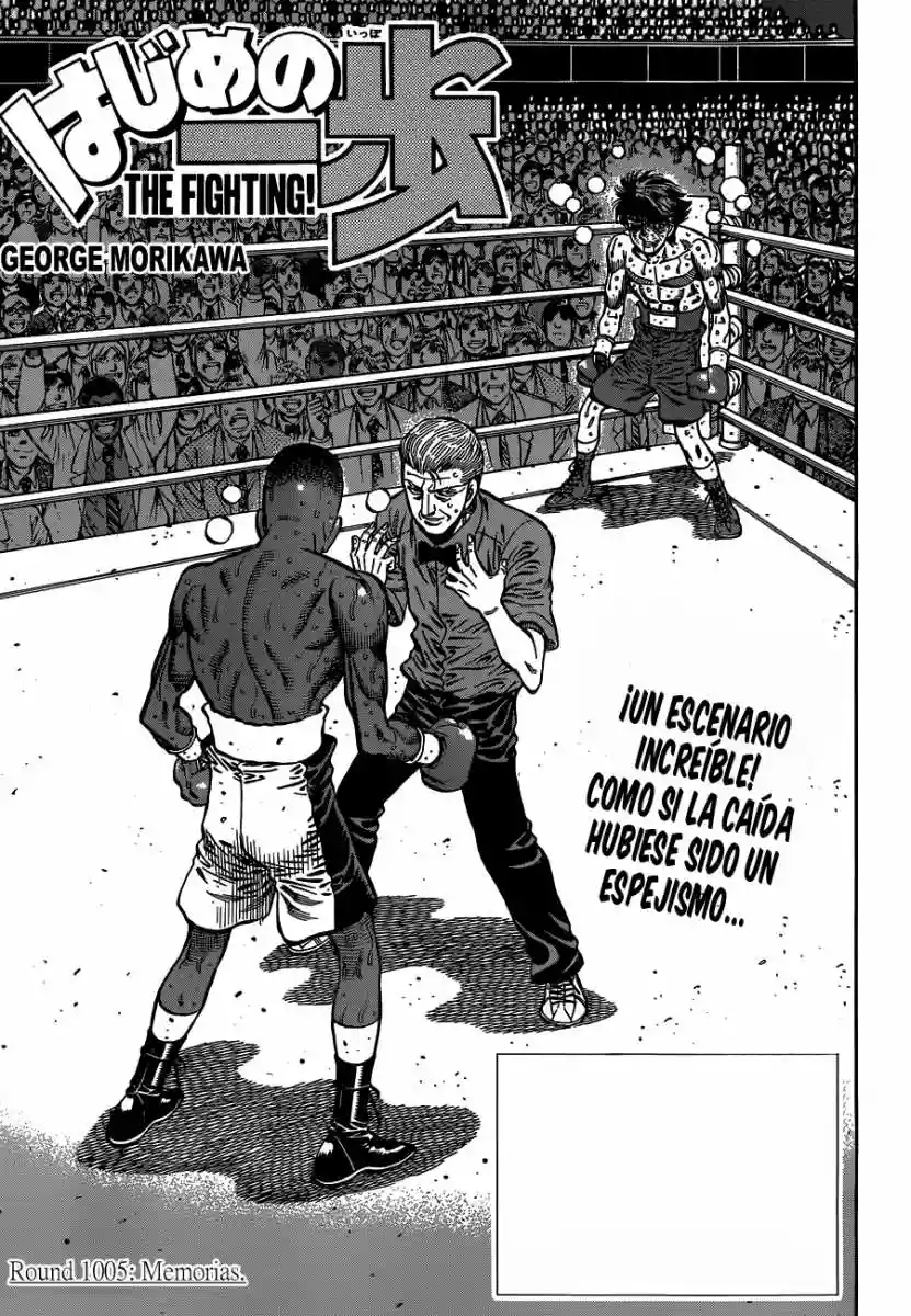 Hajime no Ippo Capítulo 1005 - Página 2