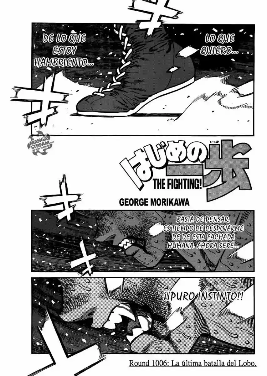 Hajime no Ippo Capítulo 1006 - Página 2