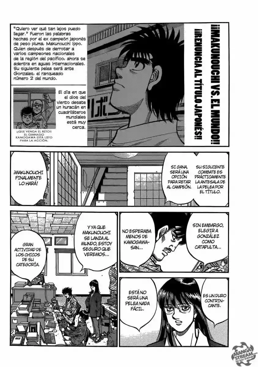 Hajime no Ippo Capítulo 1010 - Página 5