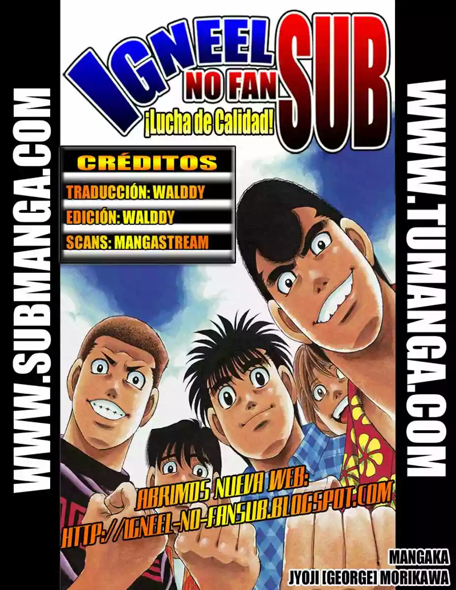 Hajime no Ippo Capítulo 1012 - Página 1