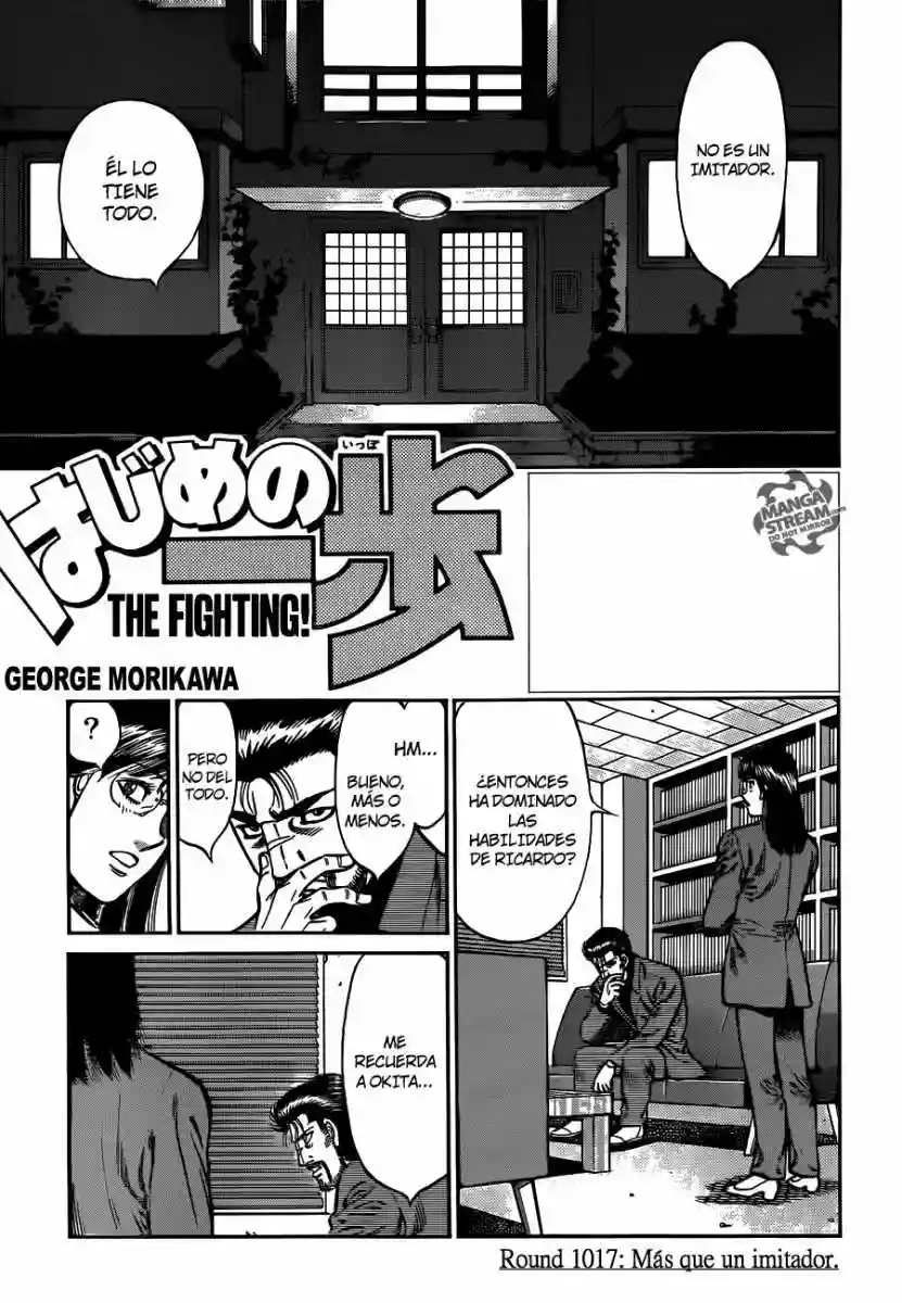 Hajime no Ippo Capítulo 1017 - Página 2