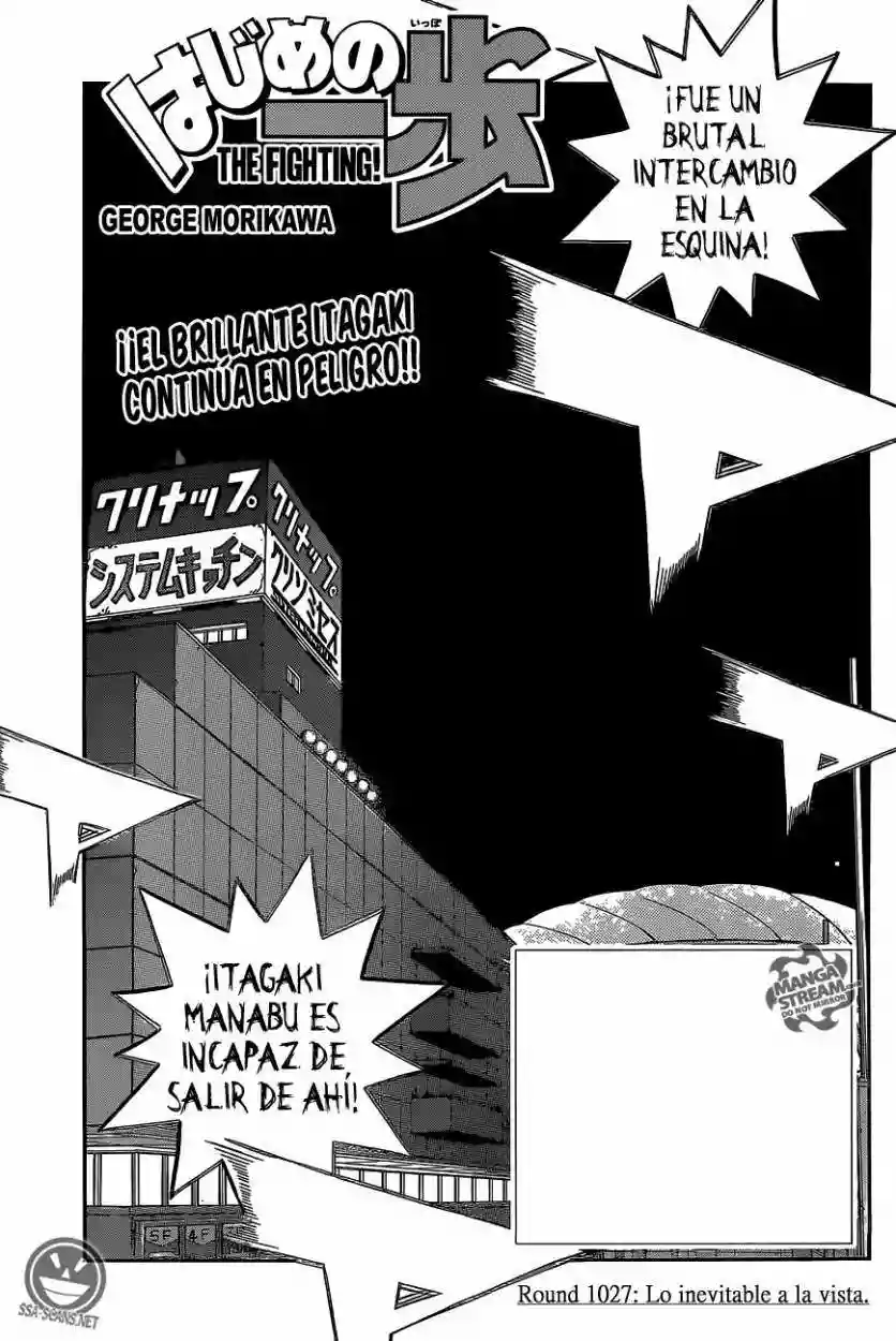 Hajime no Ippo Capítulo 1027 - Página 2