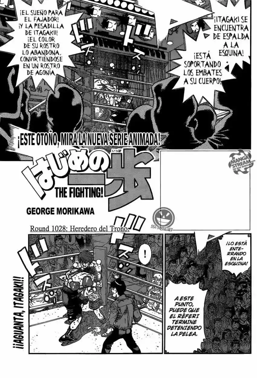 Hajime no Ippo Capítulo 1028 - Página 2