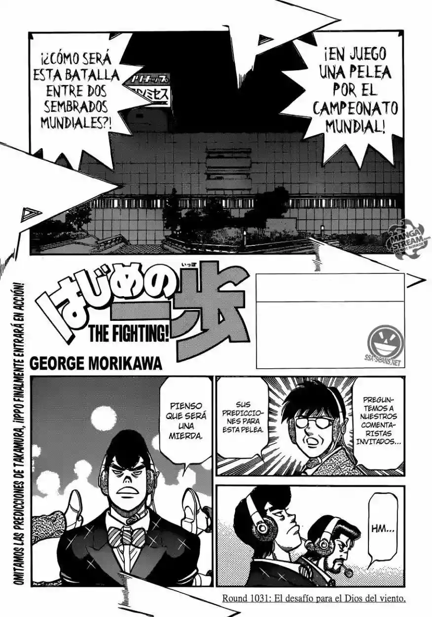 Hajime no Ippo Capítulo 1031 - Página 2