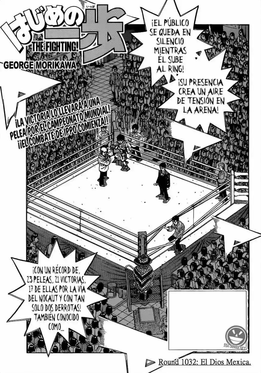 Hajime no Ippo Capítulo 1032 - Página 3