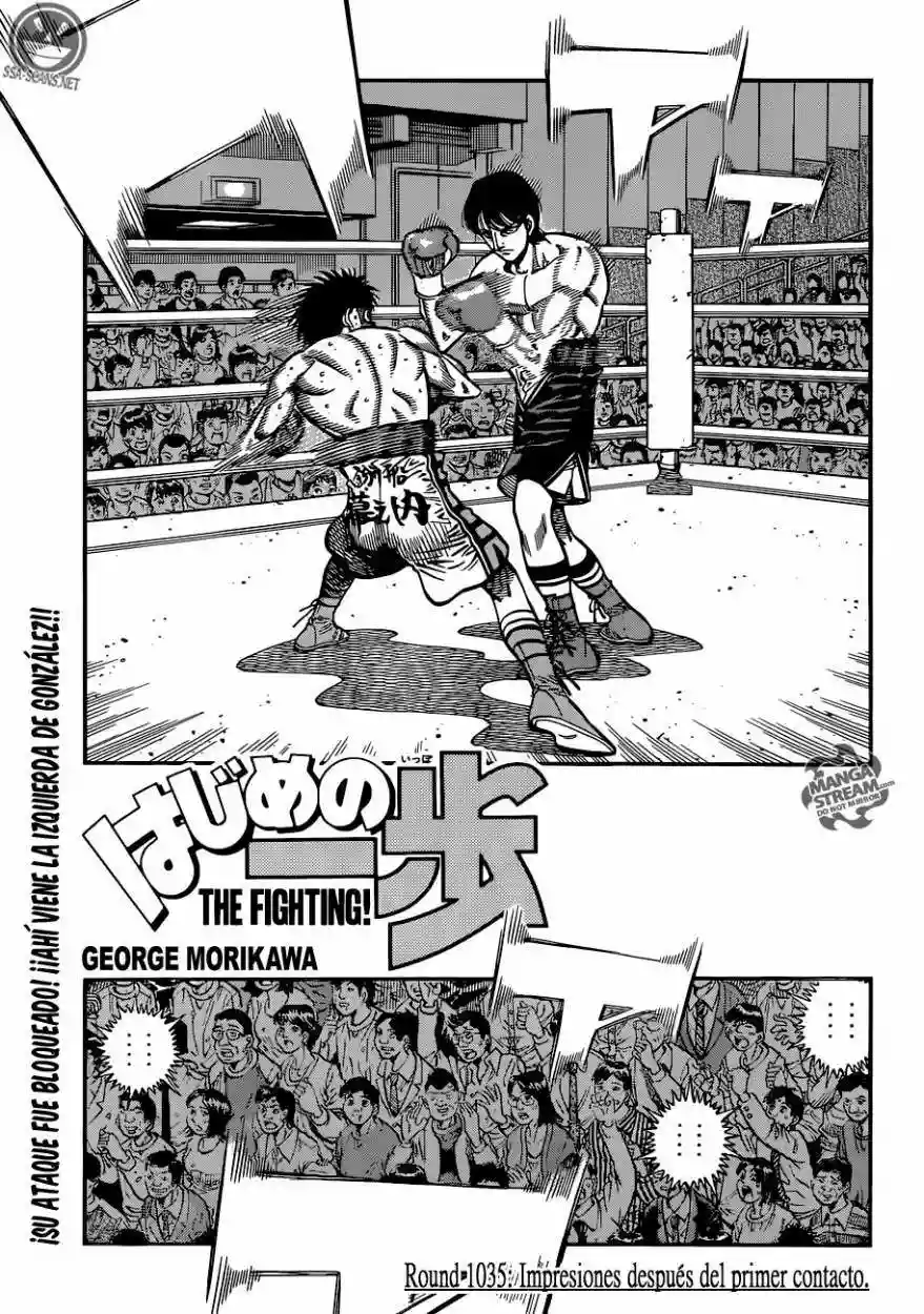 Hajime no Ippo Capítulo 1035 - Página 2