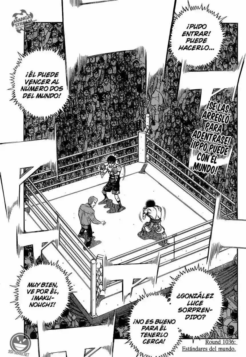 Hajime no Ippo Capítulo 1036 - Página 3