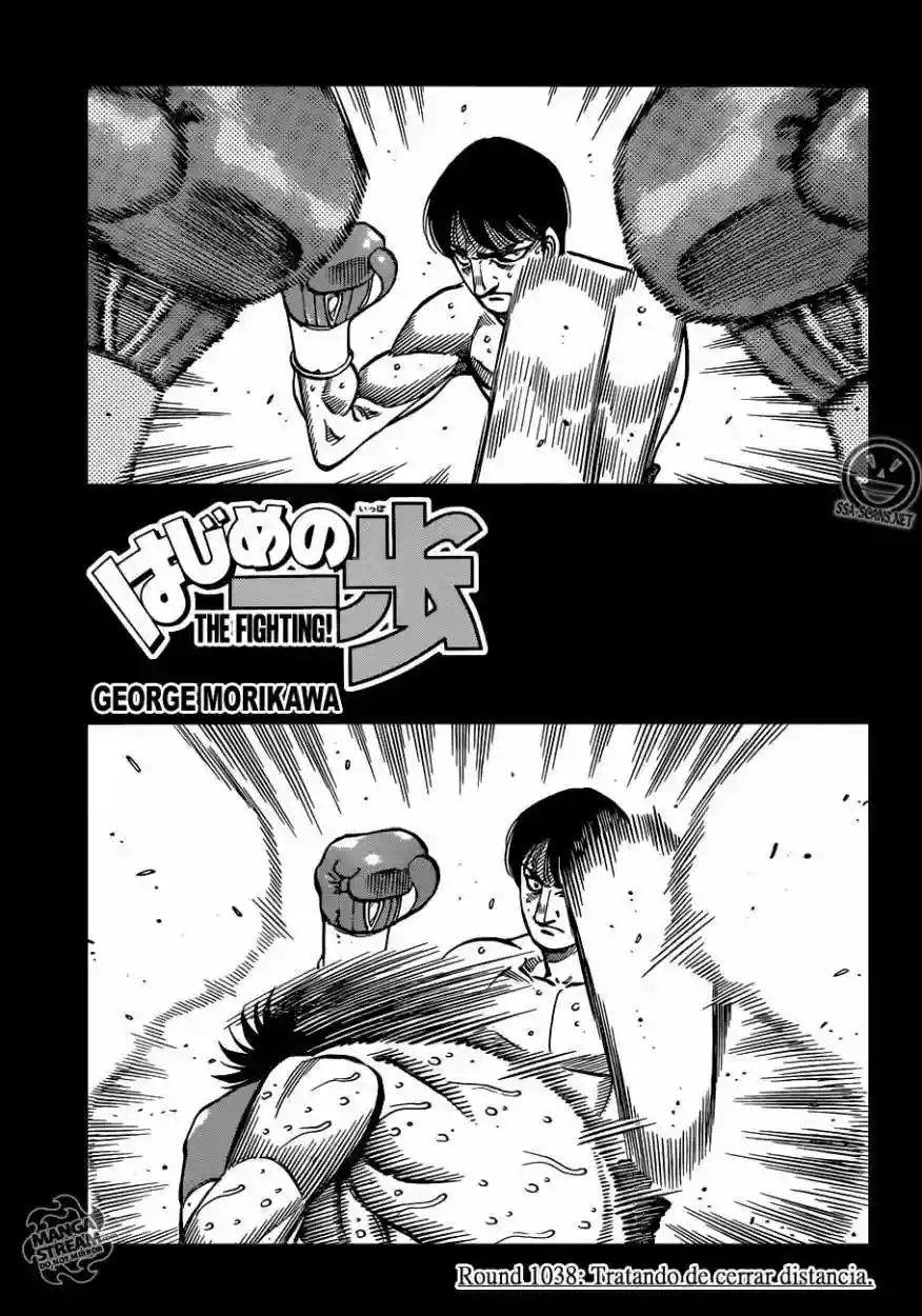 Hajime no Ippo Capítulo 1038 - Página 2