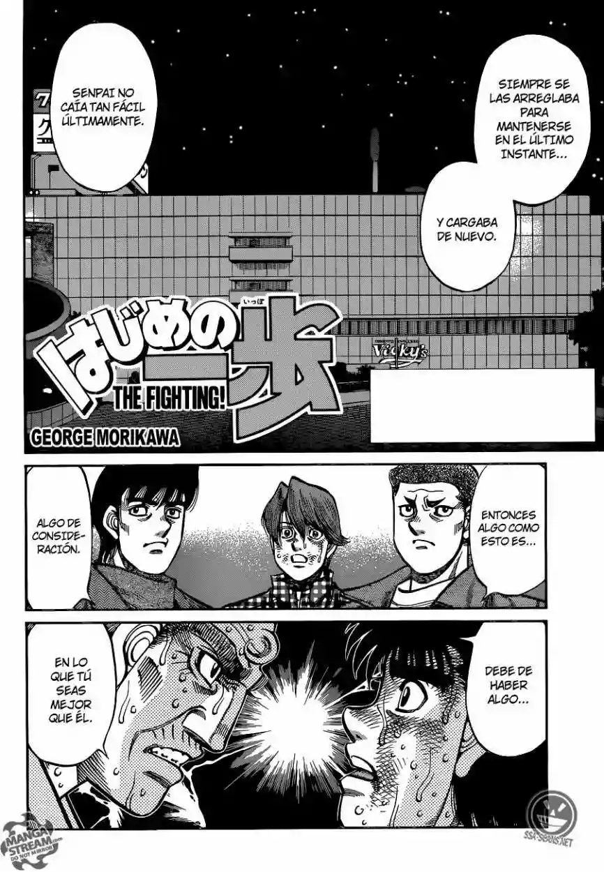 Hajime no Ippo Capítulo 1051 - Página 3