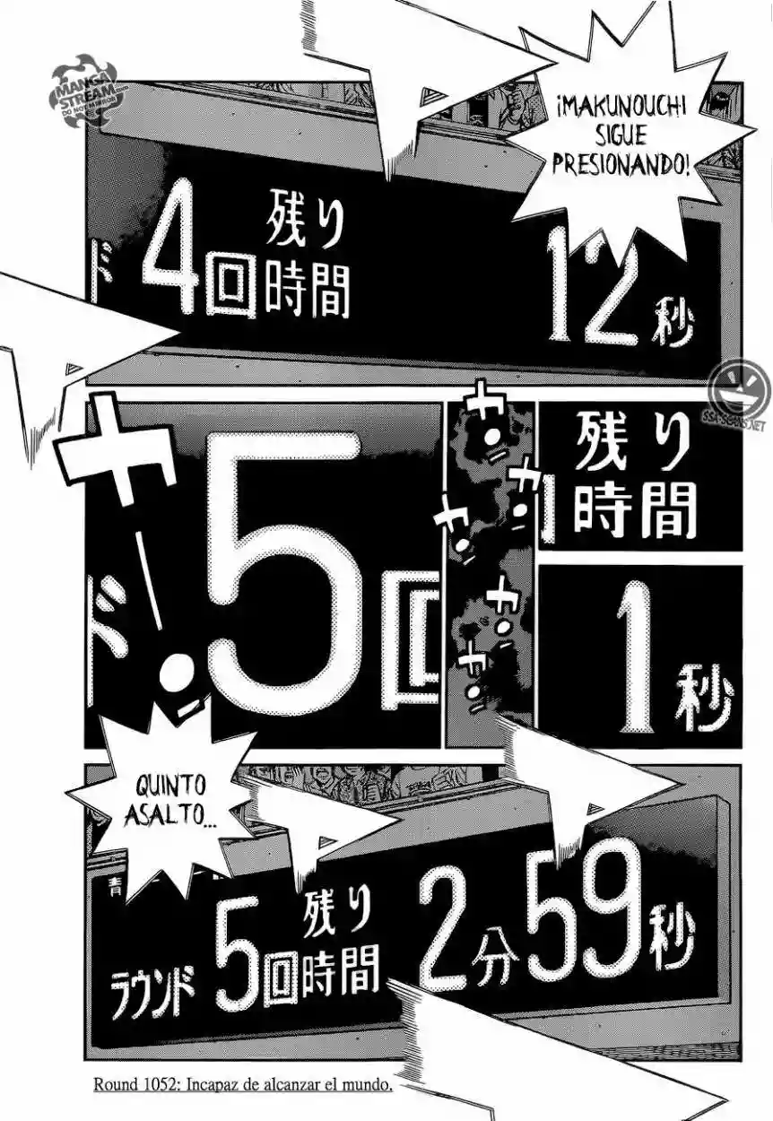 Hajime no Ippo Capítulo 1052 - Página 2