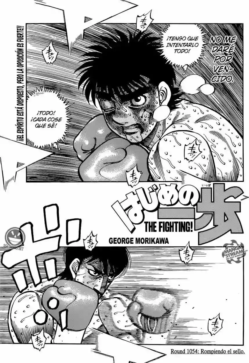 Hajime no Ippo Capítulo 1054 - Página 2