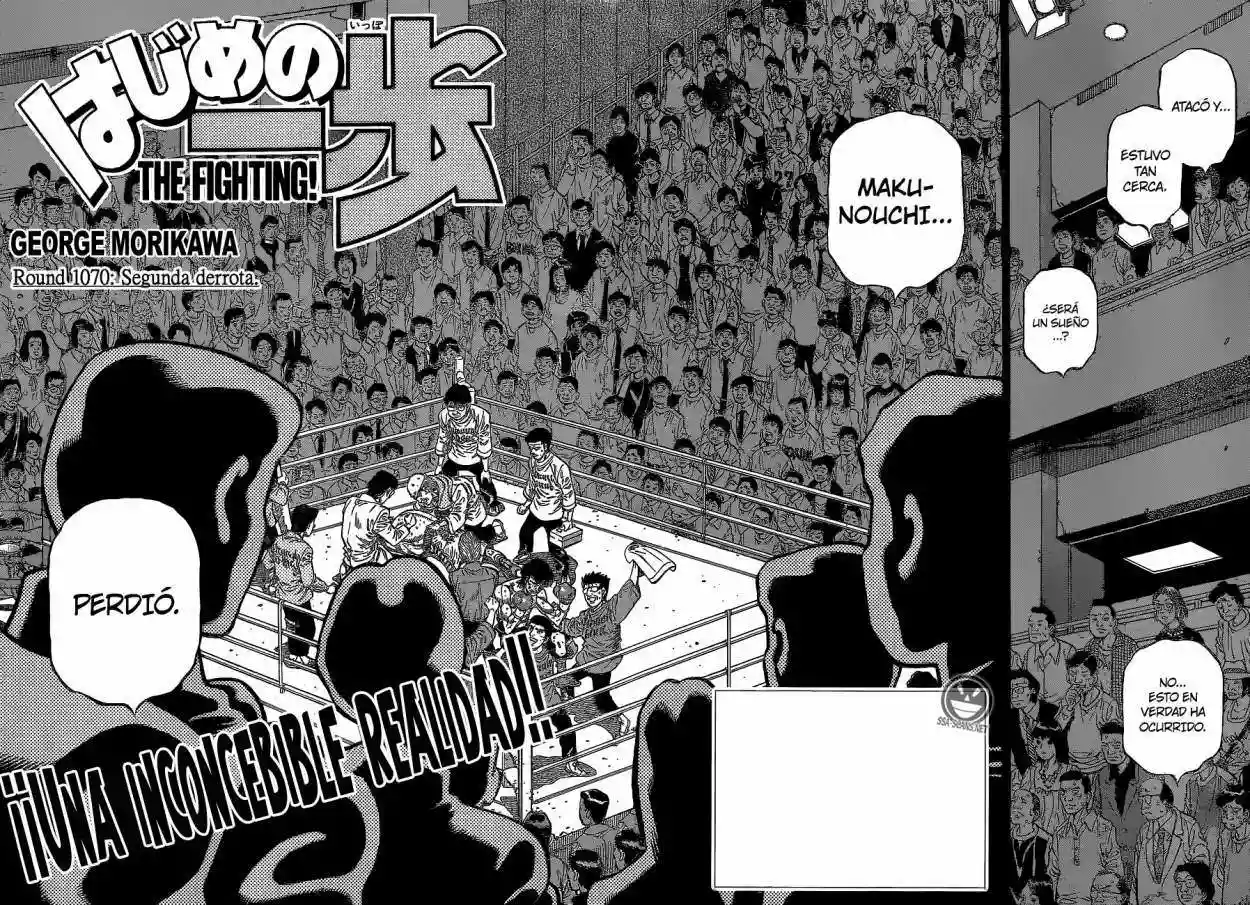 Hajime no Ippo Capítulo 1070 - Página 3