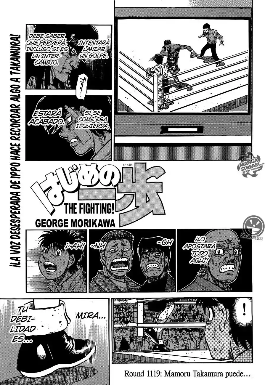 Hajime no Ippo Capítulo 1119 - Página 2