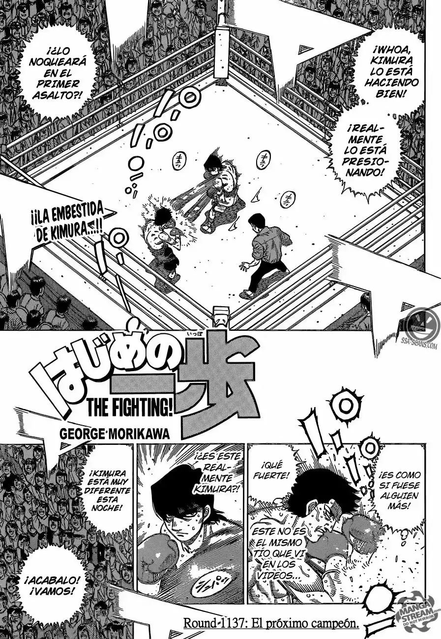 Hajime no Ippo Capítulo 1137 - Página 2