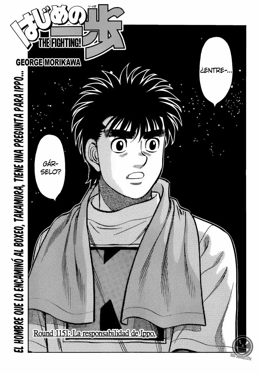 Hajime no Ippo Capítulo 1151 - Página 2