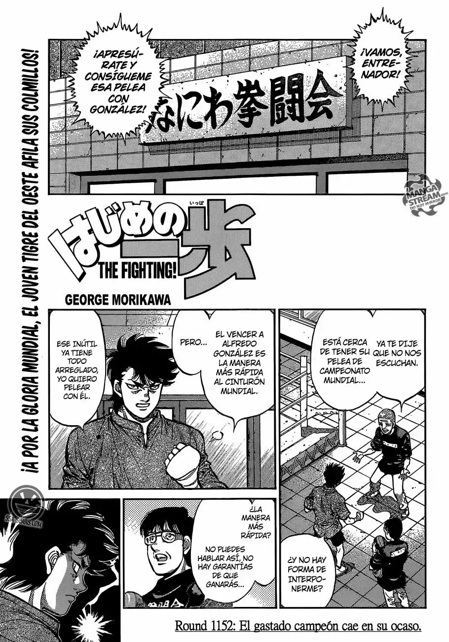 Hajime no Ippo Capítulo 1152 - Página 2