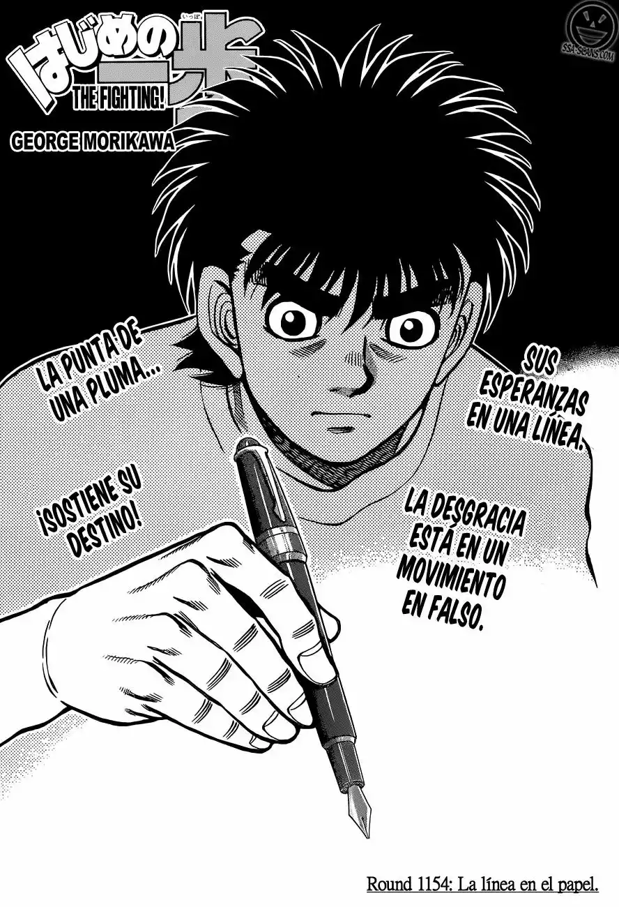 Hajime no Ippo Capítulo 1154 - Página 2