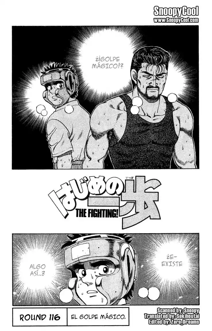 Hajime no Ippo Capítulo 116 - Página 1