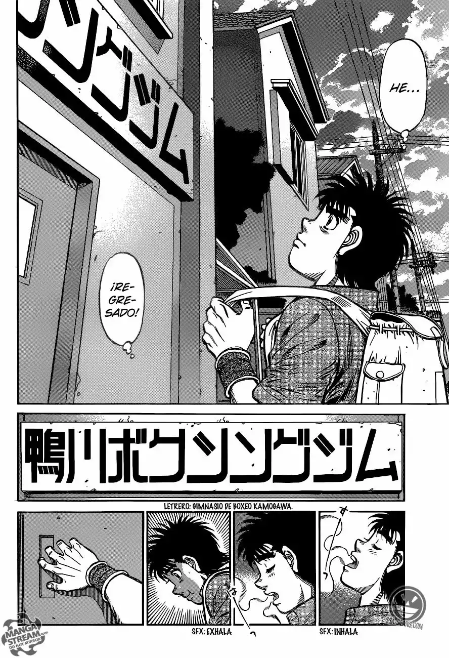 Hajime no Ippo Capítulo 1162 - Página 3